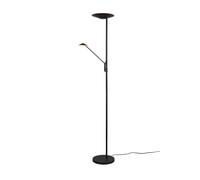 Piantana da Interno a LED in Metallo Nero Opaco