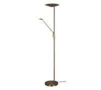 Piantana da Interno a LED in Metallo Ottone antico