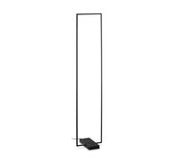 Piantana Da Terra Contemporanea Frame Metallo Nero Led Integrato 30W 3000K Ip20