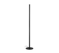 Piantana Da Terra Contemporanea Look Alluminio Nero Led 24W 3000K Ip20