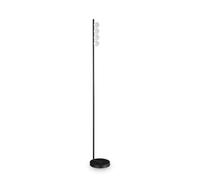 Piantana Da Terra Contemporanea Ping Pong Metallo Nero Led 12W 3000K Ip20