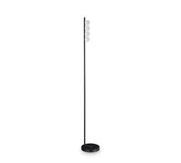 Piantana Da Terra Contemporanea Ping Pong Metallo Nero Led 12W 3000K Ip20