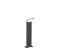 Piantana Da Terra Contemporaneo Style Alluminio Grigio Led 9W 3000K Ip54 [EEK: A++]
