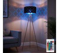 Piantana Deckenfluter Luce Sala da Pranzo Telecomando Regolatore Cambio RGB LED [EEK: F]