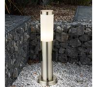 Piantana Esterno Illuminazione Giardino Presa Lampade da Percorso Acciaio Inox