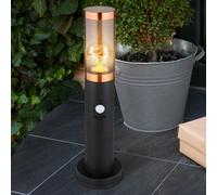 Piantana Esterno Lampada Presa di Luce Sensore Movimento Giardino Rame H 45 CM [EEK: Non valutato]
