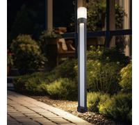 Piantana Esterno Piantana Lampada Patio Alluminio Balcone Intemperie LED