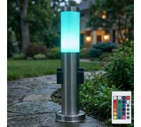 Piantana Esterno RGB LED Cambiacolore Dimmerabile Giardino Lampade da Percorso