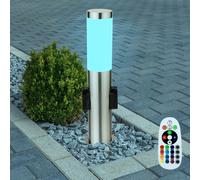 Piantana Esterno RGB LED Cambiacolore Dimmerabile Giardino Lampade da Percorso [EEK: F]