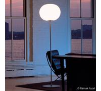 Piantana FLOS Glo-Ball Floor 2, argento opaco Flos