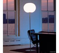 Piantana FLOS Glo-Ball Floor 3, argento opaco Flos