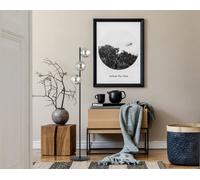 Piantana in Acciaio ROSSI LP3 Grafite/Miele/Trasparente 3xE14