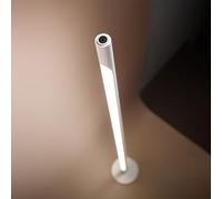 Piantana in metallo verniciato bianco Stick LED 22W 3000K 1600Lm Interruttore touch on/off e dimmer