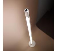 Piantana In Metallo Moderna Stick Bianco Led