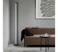 Piantana In Metallo Moderna Sway Nero Led
