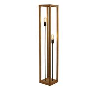 Searchlight Piantana quadrata in bambù Searchlight