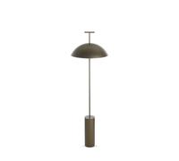 Kartell Lampada da terra Geen-A LED Acciaio Altezza 132 cm Bronzo