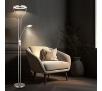 Piantana Lampada a Luce Indiretta Camera Letto Lato Regolatore LED