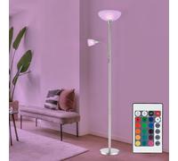 Piantana Lampada a Luce Indiretta Tavolo RGB LED Dimmerabile Telecomando 178 CM [EEK: F]