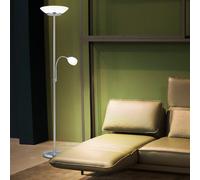 Reality Leuchten - Lampada a stelo Nickel satinato