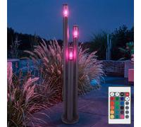 Piantana Luce per Esterni Regolatore RGB LED Telecomando Antracite Rauch