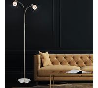 Piantana Lampada da Soggiorno Punti Mobile 2 Fiamma LED H 155 CM [EEK: F]