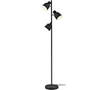 Piantana Lampada da Terra A 3 Luci Palo in Piedi Stile Albero con Regolabili A Lampada Terra Salotto