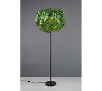 Piantana lampada da terra moderna con foglie finte verde 3 luci tr669