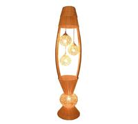 Piantana Lampada da Terra Moderna Semplice in Rattan del Sud-EST Asiatico, Soggiorno, Camera da Letto, Studio, Lampada da Terra Giapponese in Legno Creativo Lampada Terra Salotto