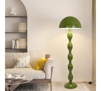 Piantana Lampada da Terra Salotto Verde Funghi Lampade da Terra, Lampada Piantana Moderna per Camera da Letto con Interruttore a Pedale, 150cm Decorazione per la Casa Lampada Angolare,Base E27