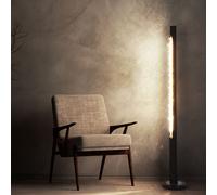Piantana Lampada di Legno Lampada da Lettura Regolatore Cristalli Pedale LED