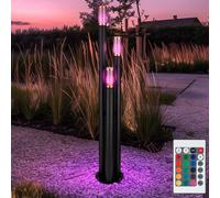 Piantana Lampada Parete Dissuasore Sensore Telecomando Dimmerabile Rame RGB LED