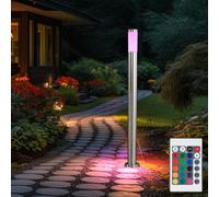 Piantana Lampada per Esterni Cortile Telecomando 1 Fiamma Intemperie RGB LED [EEK: F]