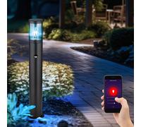 Piantana Lampada per Esterni da Pavimento Smart RGB LED App Cct Rauch Sensore di [EEK: F]