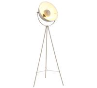 Piantana Lampada Ufficio Metallo Sabbia Interruttore Moderno H 139 CM [EEK: Non valutato]