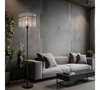 Piantana Lampadario Camera Letto Colori Fumi Lettura Bacchette Vetro E27 [EEK: Non valutato]