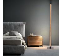 Piantana Lampadario Camera Letto Dimmerabile LED Simil Legno MDF [EEK: E]