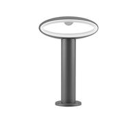 Piantana LED Esterni Lampade da Percorso Alluminio Grigio Scuro IP54 H 30 CM [EEK: Inaditato]