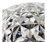 Piantana LED Kartell Planet, 130 cm, trasparente come il cristallo Kartell