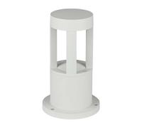 Piantana LED Lampione Piantana Zone All'Aperto Alluminio Bianco IP65 H 25 CM [EEK: Inaditato]