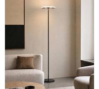 Piantana LED Lucande Raymond, nera, CCT, dimmerabile LUCANDE