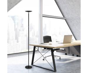 Piantana LED MAULsphere, nera, dimmerabile, altezza 183 cm Maul