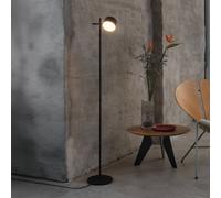OSRAM Lampada da terra DECOR Kyoto LED 12W 3000K 350lm Nero, Alluminio, Touch-D