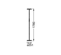 Piantana LED OSRAM SMART+ WiFi, nera, up/down, RGB CCT OSRAM SMART+