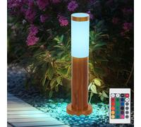 Piantana Luce con Piedistallo Esterni Dimmerabile Telecomando RGB LED Giardino