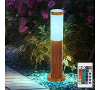 Piantana Luce con Piedistallo Esterni Dimmerabile Telecomando RGB LED Giardino [EEK: F]