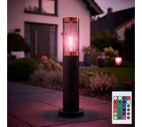 Piantana Luce con Piedistallo Lampada Dimmerabile Telecomando da Giardino Rauch