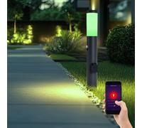 Piantana Luce per Esterni Lampada Sensore di Movimento Smart LED Lampione Presa [EEK: G]