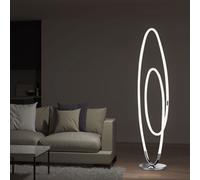 Piantana Luci Soggiorno LED Regolatore Colori Cromati Lampada Tavolo