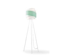 Piantana Moderna 3 Piedi Bea Polilux ® Verde Pastello E Metallo 1 Luce E27